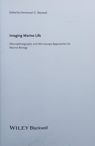 Imaging Marine Life