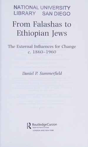 From Falashas to Ethiopian Jews