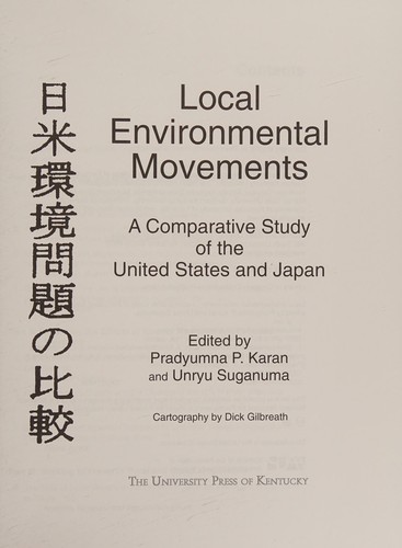 Local environmental movements