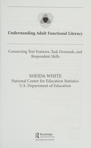 Understanding adult functional literacy