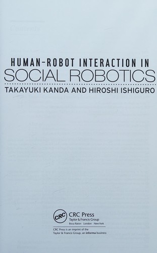 Human-Robot Interaction in Social Robotics