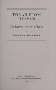 Torah from heaven