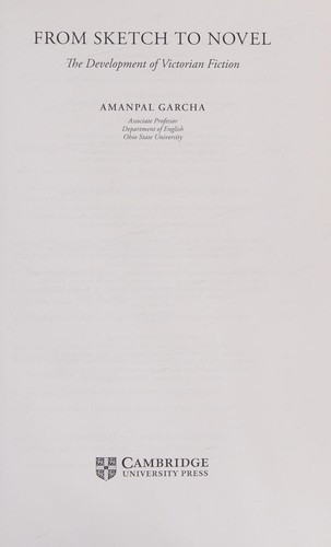 From sketch to novel