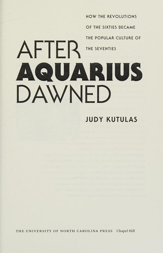 After Aquarius Dawned