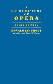 A short history of opera