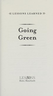 Going green