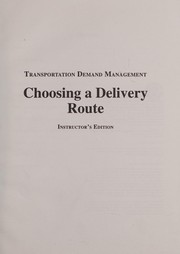 Choosing a delivery route