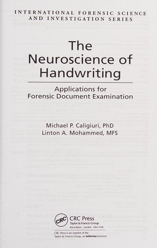 The neuroscience of handwriting