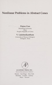 Nonlinear problems in abstract cones