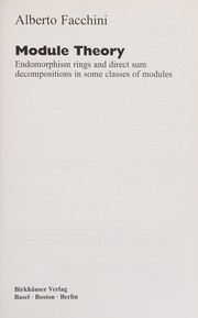 Module theory