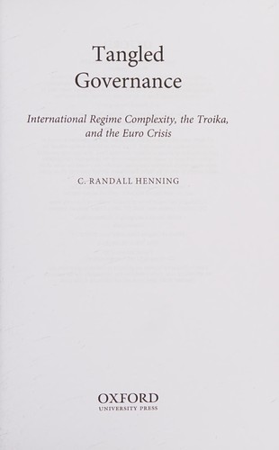 Tangled Governance