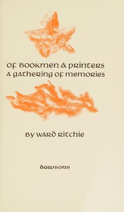 Of bookmen & printers
