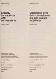 Canada's international transactions in securities