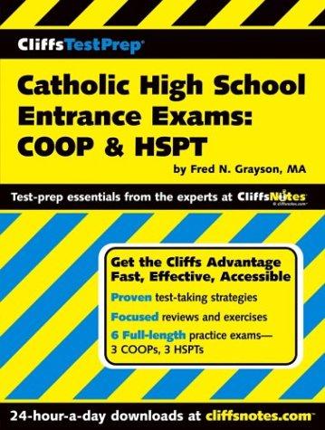 Catholic High School Entrance Exams (CliffsTestPrep)