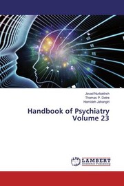 Handbook of Psychiatry Volume 23