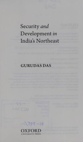 Security and development in India's northeast