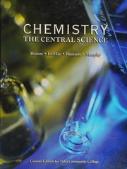 Chemistry -- Custom Edition for Tulsa Community College