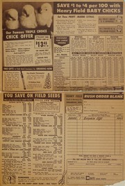 Henry Field's catalog for spring 1957
