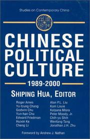Chinese Political Culture, 1989-2000