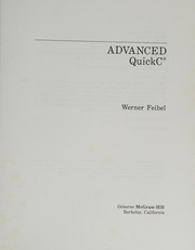 Advanced QuickC