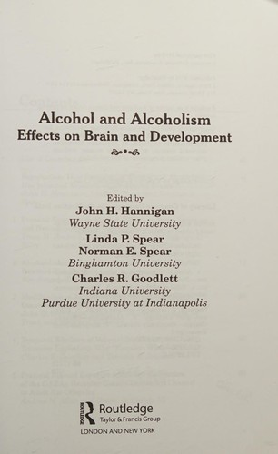 Alcohol and Alcoholism