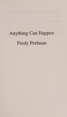 Anything can happen