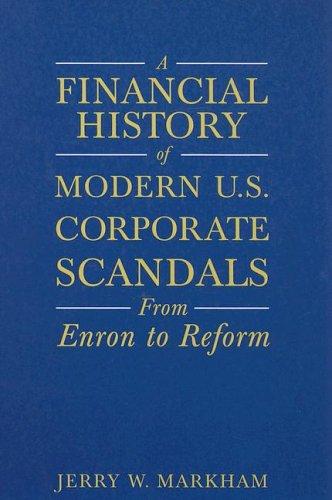A financial history of modern U.S. corporate scandals