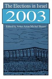 Elections in Israel 2003