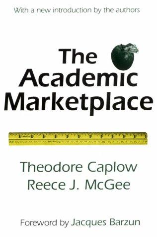 The academic marketplace