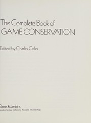 The complete book of game conservation