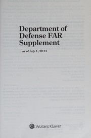 Department of Defense FAR Supplement