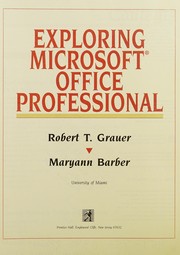Exploring Microsoft Office Professional for Windows 3.1