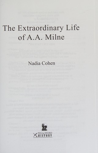 Extraordinary Life of A. A. Milne
