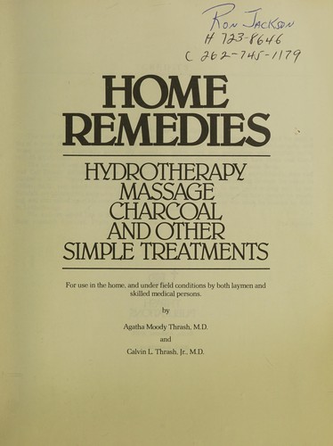 Home remedies