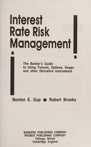 Interest rate risk management