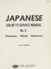 Japanese color TV service manual