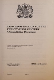 Land registration for the twenty-first century
