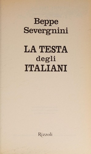 La testa degli italiani