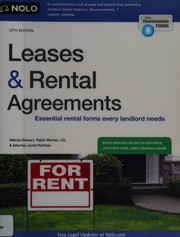 Leases & rental agreements