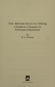 Mental Keys to Hitting