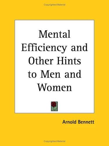 Mental efficiency