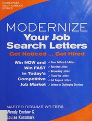 Modernize your job search letters