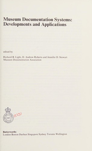 Museum documentation systems