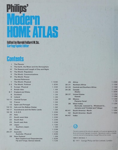 Philips' modern home atlas