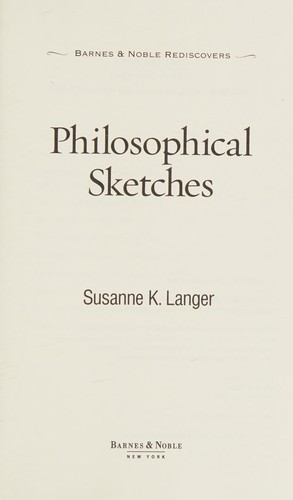 Philosophical Sketches