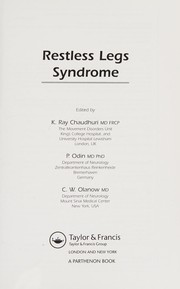 Restless legs syndrome