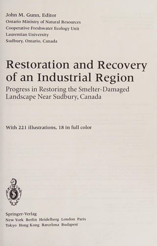 Restoration and Recovery of an Industrial Region