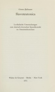 Slavoteutonica