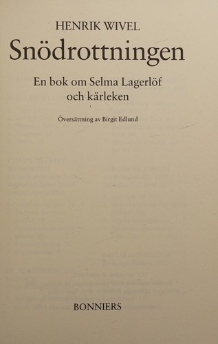 SNODROTTNINGEN