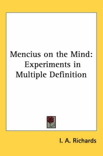 Mencius on the mind
